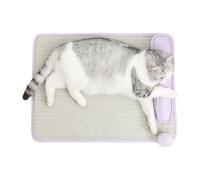 Cooling Pet Mat, Cat Cooler Rug, Heat-Resistant Kittens Pad, 18.11x23.62 inches Portable Comfort Pet Rest, Napping Solution for Home, Kennel, Kitten, Travel, Indoor and Outdoor