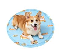 Cooling Pet Mat, Non-Slip Foldable Dog Mattress, Reusable Summer Cooling Bed with Breathable Heat Release Design, Lightweight Cooling Fabric Sleeping Mat for Dogs, Home, Travel