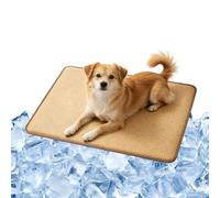 Cooling Pet Mat - Pressure Activated Technology, Heat Dissipating Fabric, Easy Wash Maintenance, Portable Folding Design, Comfortable Summer | For Indoor Home Use