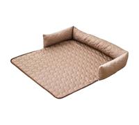 Cooling Pet Pad - Breathable Non Slip Cushion Mat, Round Sofa Bed Lightweight Foldable Portable Comfort Gel Layer Design | Indoor House Car Cage Puppy Kitten Pet Travel Summer Relax Rest Space