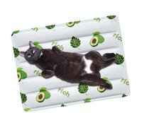 Cooling Pet Pad - Reversible Dog Cat Mat, Non-Slip Floor Bed, Summer Chill Sleeping Cushion, Temperature Control Comfort Layer | Small Medium Large Dogs Cats Outdoor Indoor Relaxation Mat for