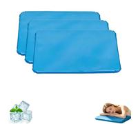 Cooling Pillow Pad,3Pcs Reusable Cooling Pillows for Night Sweats,Cool Summer Piillow, Comfortable Cool Mats for People,Cool Pillows for Sleeping