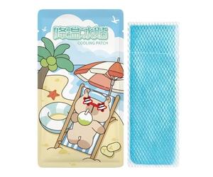 Cooling Plasters for Children | 2 Pack of Portable Gel Packs with Fast Action, Instant Refreshing Cold Wraps, for Night Overheating and Sunburns Sports Travel School Summer Camp