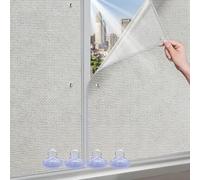 Cooling Privacy Window Film Thermal Insulation Reflective Window Tint Aluminum Foil Double Anti UV Total Blackout Sun Protection with Suction Cup Reusable for RV Shade(40x50cm)