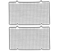 Cooling Rack Even Heat Tetragonum Carbon Steel Grill Rack Baking Grids for Roasting Drying