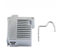 Cooling Radiator, 1 Pack, Silver Aluminum Heatsink, Efficient Heat Dissipation, Easy Installation with Pins, for Kobra 3 for 3D Printer