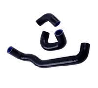 Cooling Radiator Hose Compatible with Abarth for Grande for Punto 1.4Tb Pop Off Circuit Silicone Water Tank Radiator Hose Engine Coolant Pipe Parts(Black)