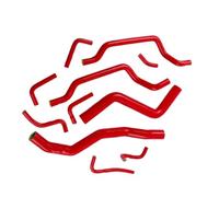 Cooling Radiator Hose Compatible with Mitsubishi for Eclipse MK2 2G for GSX DSM for Spyder for GS-T 4G63T 1995 1996 1997 1998 1999 Radiator Pipe Coolant Heater Hose(Red)