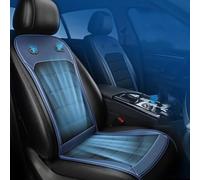 Cooling Seat Cover, Ventilated Seat Cover, Removable Mesh, Easy to Clean, Suitable for Home, Office, Car, Ventilation, Three-Position Adjustment, Improved Sitting Posture, Black