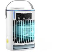 Cooling Sense Portable Air, Cooler Coldeez cooling ace 5-in-1 Smart Mobile AC Water Cooling Fan(Blanc)