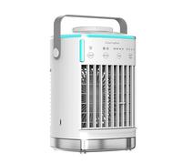 Cooling Sense Portable Air, Cooler Coldeez cooling ace 5-in-1 Smart Mobile AC Water Cooling Fan(Blanc CF-006A)