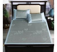 Cooling Sleeping Mat, Foldable Portable Floor Mat, Breathable Ice Silk Design, Easy to Clean, Ideal for Home, School, and Dormitory Use