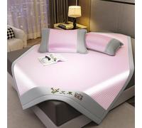 Cooling Sleeping Mat with Pillowcase, Natural Wormwood Bed Mat, Foldable Mat for Home, Travel, and Dorm Use