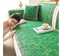 Cooling Sofa Seat Cover, Breathable Sectional Sofa Slipcover, Furniture Protector Mat for Couch and Office Chair