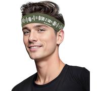 Cooling Sports Headbands for Men Women,Sweat bands, Reflective Running Headband, Moisture Wicking Sweatband Elastic Hair Bands, Non Slip Sports Workout Headband for Gym, Fitness, Exercise