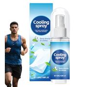 Cooling Spray - Clothing Cooling Mist,50ml Hot Days Non-Greasy Soothing Liquid Solution for Running Gym Workout Camping Men Women Athletes Teens