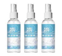 Cooling Spray for Body - Fine Mist Body Cooling Spray, Long Lasting Cooler Moisturizing Skin Care Solution Mist for Family Camping Hiking Outing Sports Friends, 3 Pieces