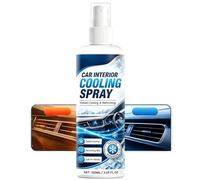 Cooling Spray for Car | 100ml Heat Relief Natural Fragrance,Auto Interior Refreshing Cool Mist - for Hot Weather Sedan Truck RV Leather Seat Dashboard Steering Wheel