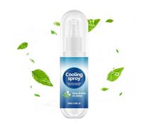 Cooling Spray for Clothes 100ml Portable Non-Greasy Clothing Body Mist