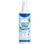 Cooling Spray for Clothes - Refreshing Fabric Mist, Instant Cooling Comfort Formula Reduces Heat Discomfort During Activities, Summer Clothing Freshener 100ml for Outdoor Sports Travel Camping
