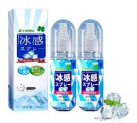Cooling Spray for Hot Weather, 2025 New Cooling Spray for Face and Body, Instant Relief for Menopause Hot Flushes, Natural Mint Sprays, Prevents Heat Stroke, COOLING Mist SPRAY For Summer (2)