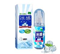 Cooling Spray for Hot Weather, 2025 New Cooling Spray for Face and Body, Instant Relief for Menopause Hot Flushes, Natural Mint Sprays, Prevents Heat Stroke, COOLING Mist SPRAY For Summer (1)