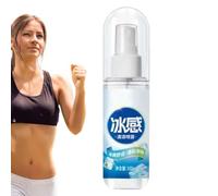 Cooling Spray for Hot Weather, Instant Peppermint Cooling Mist, Natural Gentle Ice Feeling Spray, Portable Long Lasting Summer Face Body Mist for Heat Prevention, Outdoor Travel