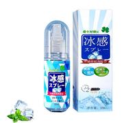 Cooling Spray, Refreshing Face and Body Spray, Cooling Spray for Hot Weather, ummer Cool Quick Mist for Outdoor Sports, Heat Stroke Prevention Lasting Cool Mist for Clothes and Skin (1PC)