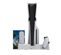 Cooling Stand Base For PS5 Pro Host Multifunctional Heat Dissipation Base For P5 Game Controller Charging Charging And Disc Storage Rack
