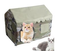 Cooling Store for Indoor Cats, Cooling Cave for Pet Cats, Cooling Closed Cave for Pets and Cats for the Whole Season - Ventilated Kitten Furniture Nest for Indoor and Outdoor Use in Hot Wet
