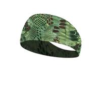 Cooling Sweat Bands Headbands for Men - 3pcs Wide Breathable Ice Silk Sports Headbands, Elastic Moisture Wicking Quick Dry for Yoga Cycling Fishing Hiking Running Golf (#12,One Size)