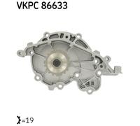 Cooling System Engine Cooling Water Pump SKF VKPC 86633 Fits Renault Espace