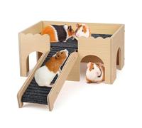 Cooling Tunnel Hamster Cooling Metal House Aluminum Small Animal Hanging Hidden Toy Dwarf Syri Natural Wood Pet Shelter