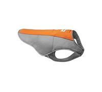 Cooling Vest - Breathable & Evaporative Dog Vest for Hot Summer Days - Adjustable & Lightweight Cooling Jacket with Reflective Strips for High Visibility (Orange/Grey, L)