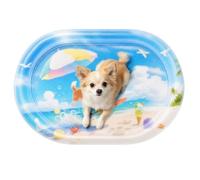 Cooling Water Bed For Dogs, Inflatable Pet Mat With Air Pump