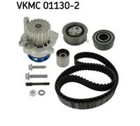 Cooling Water Pump & Timing Belt Kit SKF VKMC 01130-2 Fits Seat Skoda VW