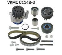 SKF VKMC 01148-2 Timing belt and water pump kit, Black
