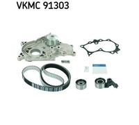 Water Pump & Timing Belt Kit Fits Toyota Avensis Avensis Verso SKF VKMC 91303