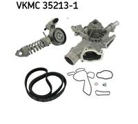 SKF VKMC 35213-1 Water Pump + V-Ribbed Belt Kit