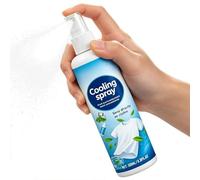 coolingspray- 100ml Portable Summer coolingMist, Hydrating Non-Sticky Body And Fabric Refresh sprayFor Instant coolingSensation | Suitable For Face, Skin, Clothing, Outdoor Sports, Gym, Travel