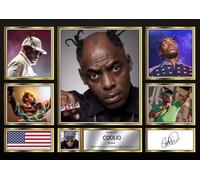 Coolio Signed Autograph Photograph Display - Perfect for Hip Hop Fans, A4 Poster Print (297x210mm) - Limited Edition Autograph Fan Gift - Collectible Memorabilia Merchandise