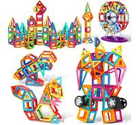 COOLJOY Magnetic Tiles for Kids