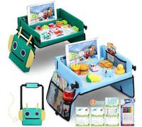 COOLJOY Travel Tray Kids Travel Tray,2 Pieces Combo Pack