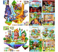 COOLJOYA 300PCS Magnetic Building Blocks Sets, Two Boxes of 150PCS Each