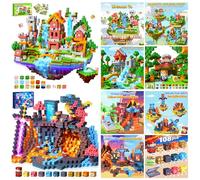 COOLJOYA Magnetic Blocks, Two Boxes, Magnetic Building Blocks, Building & Learning Toy for Montessori Birthday Gifts with Magnets