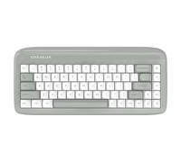 CoolKiller VIVID67 65% Wireless Mechanical Keyboard with Piano Finish, Aluminum Build, Gasket Mount, Hot-Swappable, RGB Backlit, Tri-Mode Wireless for Win/Mac (Mint Twist)