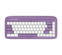 CoolKiller VIVID67 CNC Aluminum Keyboard, 65% Gasket Design, Glossy Piano Lacquer, Hot Swap, RGB, Tri-Mode for Windows/Mac - Violet Crush
