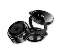 CoolKo 2in1 360 Degree Swivel Automobile Holder Electric Sunction Mount with Wireless Charger Vacuum Absorption Car Phone Holder - 1 Piece Black