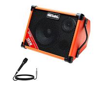 Coolmusic BP80 100W Portable Outdoor Bluetooth Speaker & PA System with Rechargeable Battery, Aux/USB Input, 4-Channel Amp & Microphone Support - Powerful Sound for Busking & Events