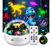 COOLNIGHT Baby Sensory Toys, 3HD Films 31 Colors, Sensory Light 360° Rotate | Sensory toys for autism, baby gifts for boys, toys for 1 year old, girl gifts, 3 brightness levels, rotating
